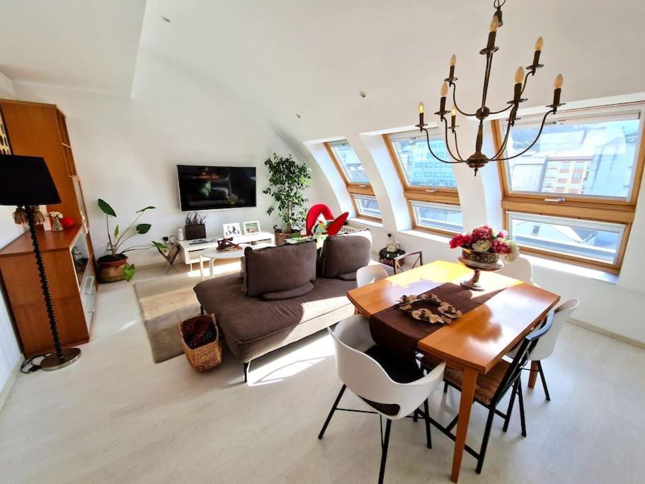 Apartamento Deluxe Vistas Al Mar Burela Exteriör bild