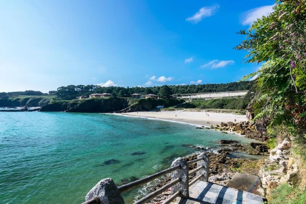 Apartamento Deluxe Vistas Al Mar Burela Exteriör bild