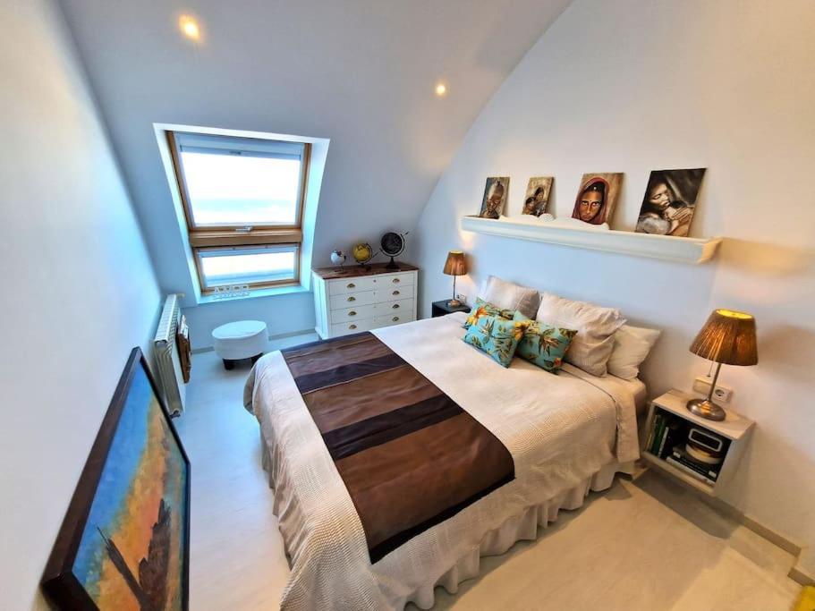 Apartamento Deluxe Vistas Al Mar Burela Exteriör bild