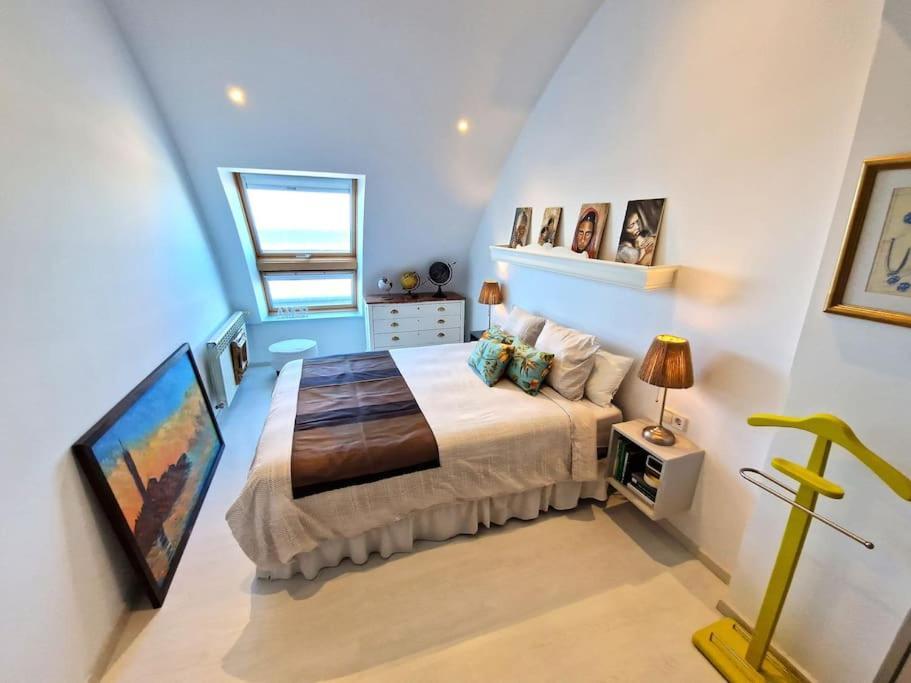 Apartamento Deluxe Vistas Al Mar Burela Exteriör bild