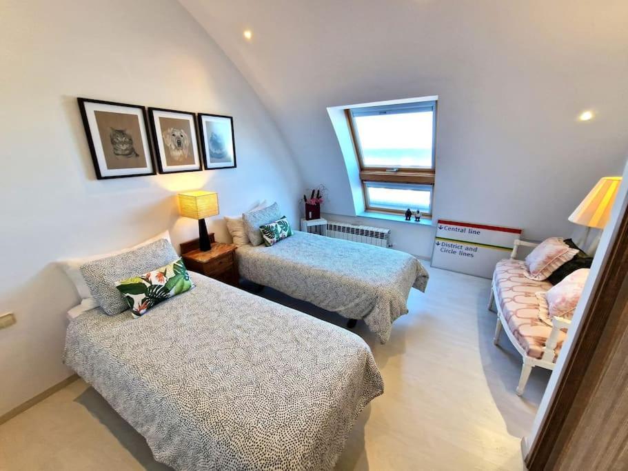 Apartamento Deluxe Vistas Al Mar Burela Exteriör bild