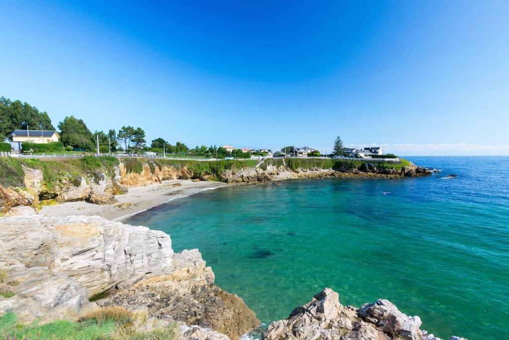 Apartamento Deluxe Vistas Al Mar Burela Exteriör bild
